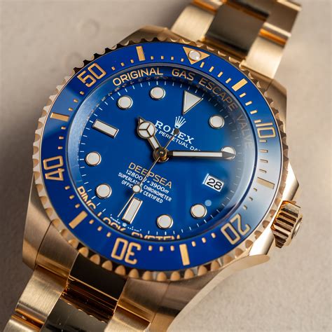 rolex gold deepsea weight|rolex deepsea gold for sale.